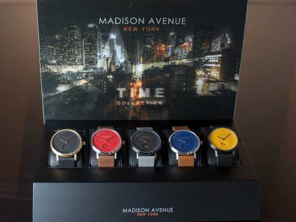 espositore orologi madison fronte